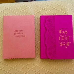 2 Sets Journals/Notebooks